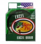 Плетенка Bass Pro Excel Braid 0.18mm 130m