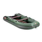 Лодка моторная Алтай 340L зел.