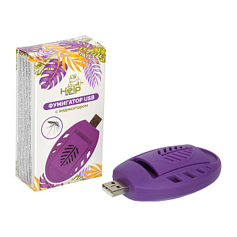 HELP Фумигатор USB для пластин, с индикатором
