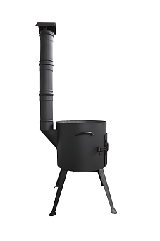 Учаг №2 для казана 9л с трубой